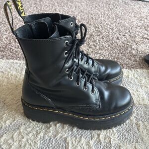 Dr. Martens Black Lace Up Boots